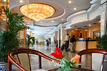 南京江苏大酒店(江苏商厦)大堂 大堂