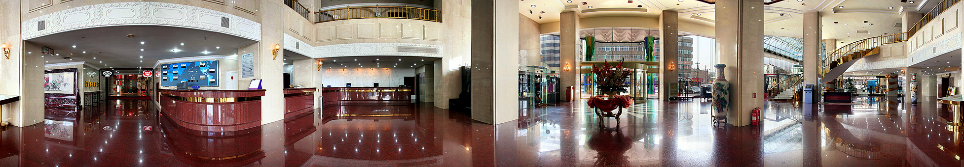 烟台太平洋大酒店大堂 大堂