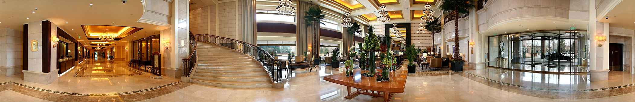 北京瑞吉酒店(原北京国际俱乐部饭店)大堂 大堂