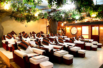 深圳银泉酒店足浴大厅 足浴大厅