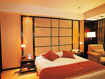 淄博世纪大酒店行政楼豪华套房-卧室 行政楼豪华套房-卧室