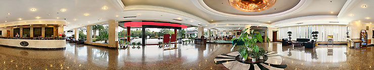 杭州昆龙度假村(原洪桥度假村)大堂 大堂