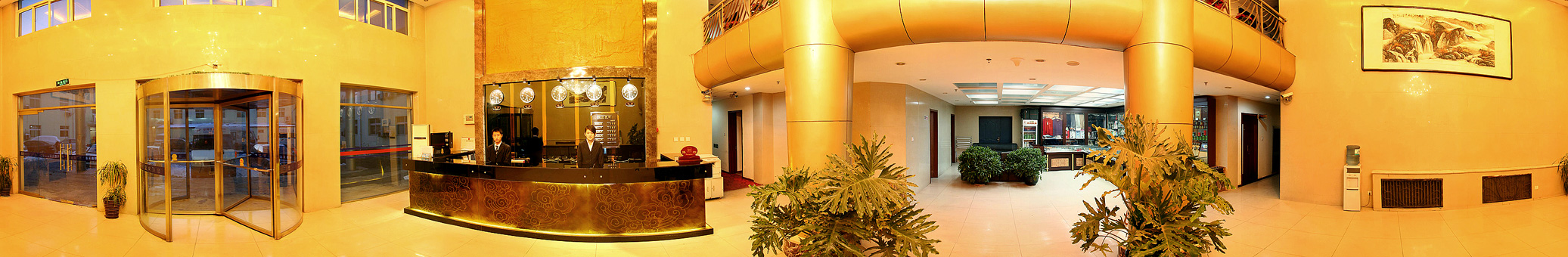 北京绿港天都酒店大堂 大堂