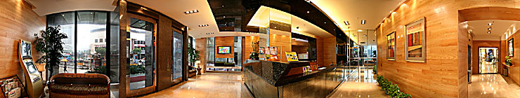 无锡时尚城市商务酒店大堂 大堂