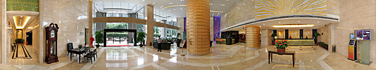 广州华厦国际商务酒店大堂 大堂