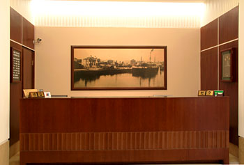 天津第一饭店大堂 大堂