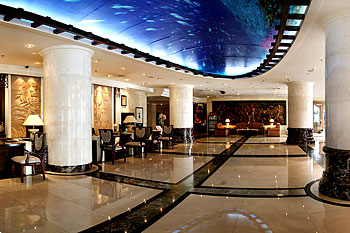 杭州五洋宾馆大堂 大堂