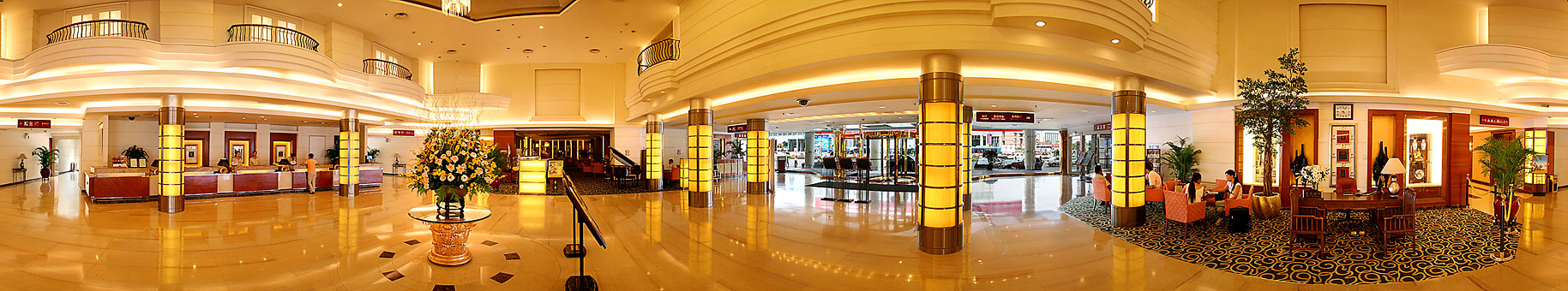 济南银座泉城大酒店大堂 大堂