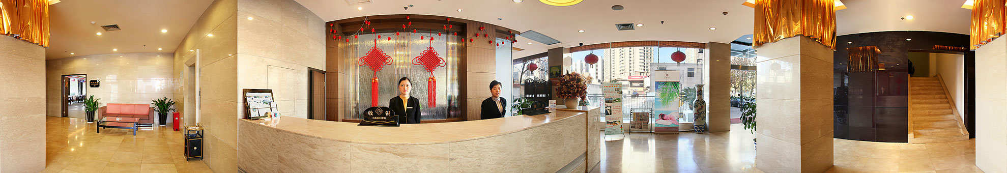 西安君悦阳光酒店大堂 大堂