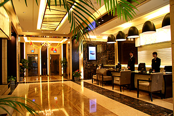 杭州仁和饭店大堂 大堂