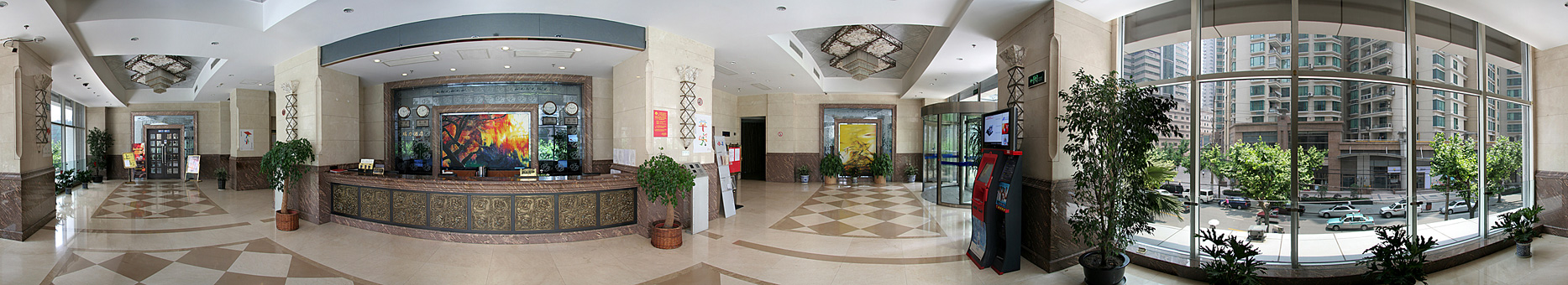 上海新时空瑞力酒店大堂 大堂