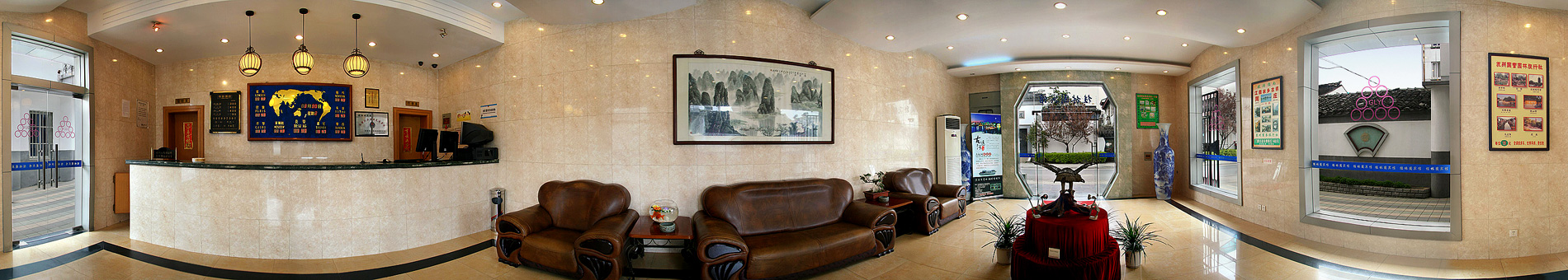 苏州桂林园宾馆大堂 大堂