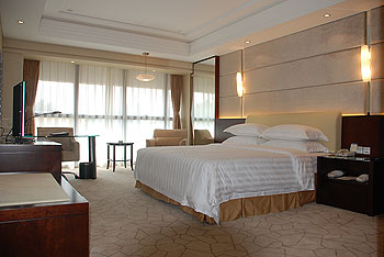 北京西国贸大酒店豪华大床房 豪华大床房