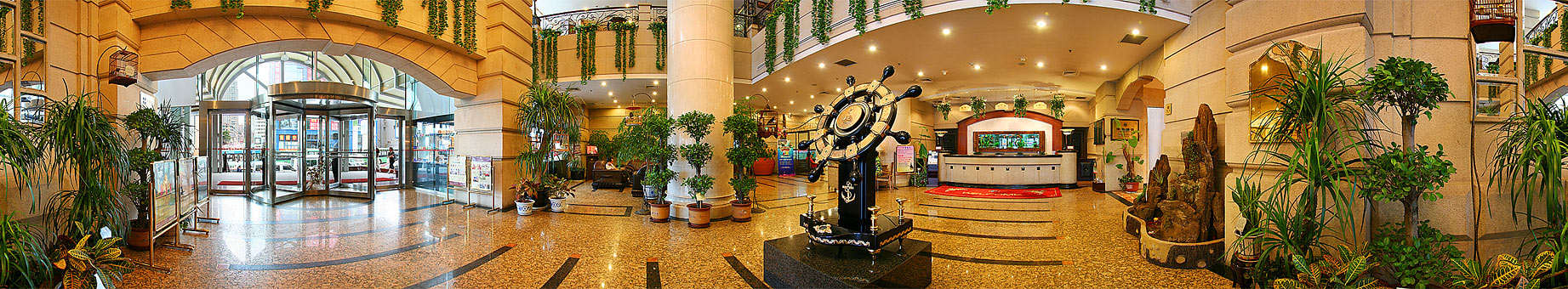 大连中山大酒店大堂 大堂