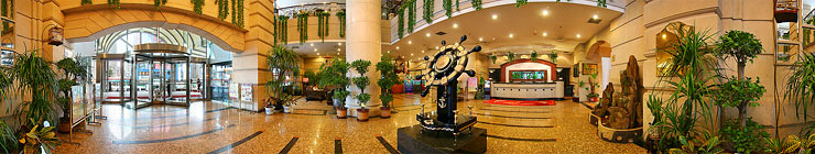 大连中山大酒店大堂 大堂