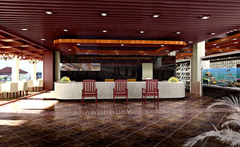 深圳新豪方东涌海滨酒店大堂 大堂