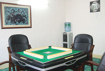 百色广西百色靖西壮锦大酒店麻将房 麻将房