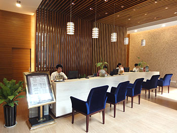 潍坊世纪泰华商务酒店接待台 接待台