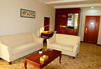 兰州大学萃英大酒店豪华双人套房 豪华双人套房