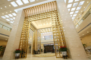 北京广播大厦酒店大堂 大堂