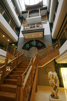 北京广播大厦酒店大堂 大堂