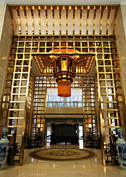 北京广播大厦酒店大堂 大堂