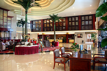 郑州凯芙建国饭店大堂 大堂