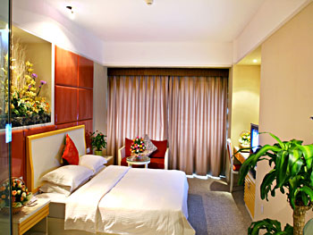 昆明天柏酒店公寓(新纪元店)豪华大床房 豪华大床房