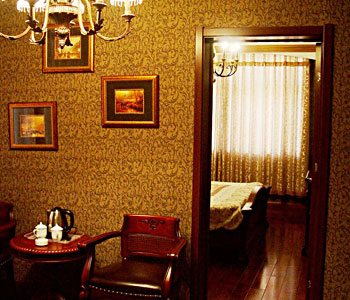 青岛尚客优99快捷酒店(青岛世界旅社中心店)美式风情套 美式风情套