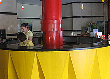 衢州柯城米兰假日宾馆接待台 接待台