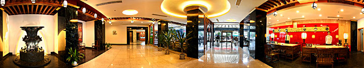 长沙市银河大酒店大堂 大堂