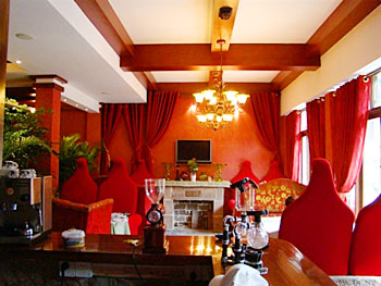 黄山夜憩静舍客栈咖啡厅 咖啡厅