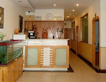 青岛阳地村宾馆接待台 接待台