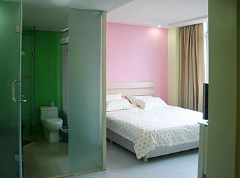 上海客至快捷酒店商务大床房 商务大床房