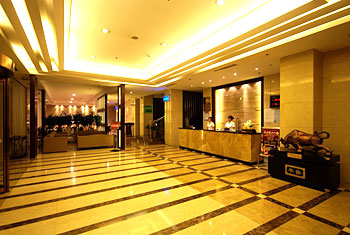 丹东九水峡商务酒店大堂 大堂