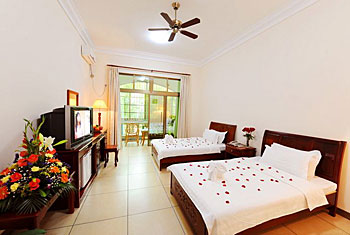 三亚湾望海楼酒店高级园景双标房 高级园景双标房