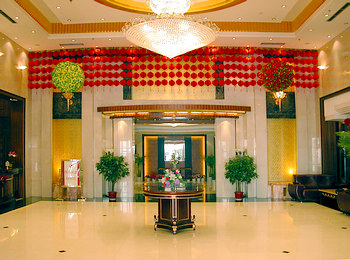 天水金色阳光饭店大堂 大堂