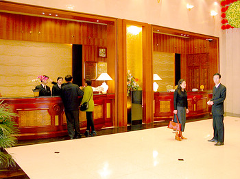 天水金色阳光饭店大堂 大堂