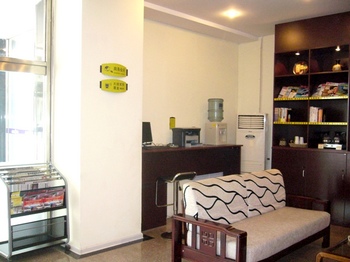 石家庄雅客e家快捷酒店(石家庄中华南大街店)休闲区 休闲区