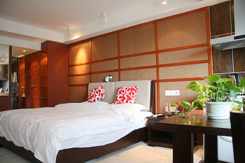 成都花城假日酒店公寓豪华大床房 豪华大床房