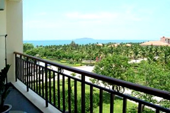 三亚海豚公寓高级海景套房-阳台 高级海景套房-阳台