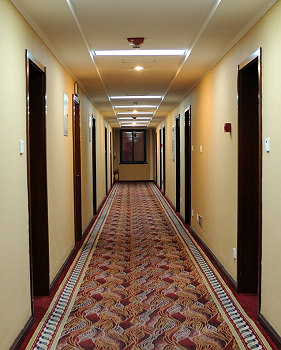 青岛汇园宾馆(东部分店)走廊 走廊