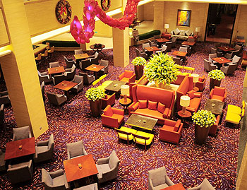大同云冈建国宾馆大堂吧 大堂吧