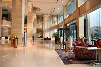 大同云冈建国宾馆大堂 大堂