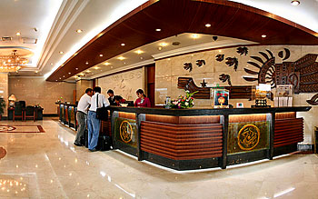 成都紫微酒店大堂 大堂