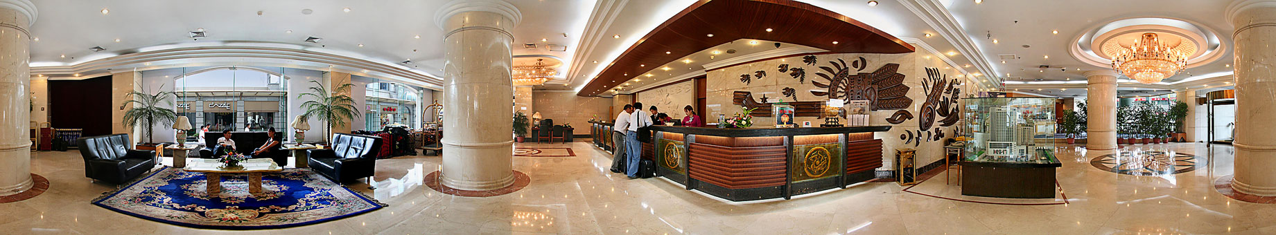 成都紫微酒店大堂 大堂