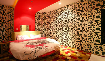 长春美家视界风尚酒店圆床房 圆床房