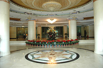 吴忠宾馆大堂 大堂