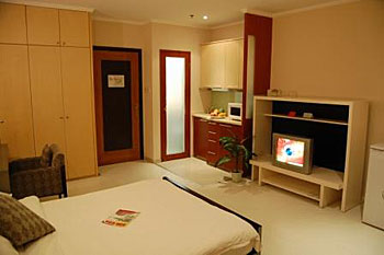 上海新世纪大厦酒店公寓商务大床房 商务大床房