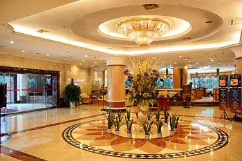 郑州开来大酒店大堂 大堂